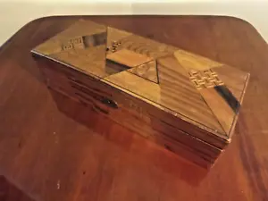 Japanese Meiji Period Marquetry Glove Box - Picture 1 of 7