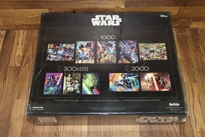 Puzzle 4 Buffalo Disney Star Wars Empire colpisce ancora trilogia 4 NUOVO SIGILLATO - Foto 1 di 10