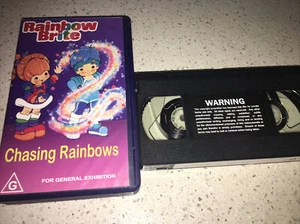 RAINBOW BRITE - CHASING RAINBOWS - RARE VHS VIDEO - Picture 1 of 1