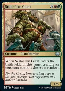 Scab-Clan Giant x4 4x Double Masters 2022 NM MTG - Picture 1 of 1
