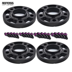 4Pc 20mm 6061T6 Hubcentric Wheel Spacers 5x112 for Volkswagen Golf MK5 MK6 MK7 8 - Picture 1 of 12