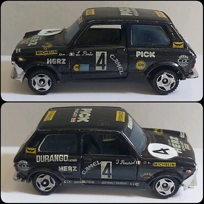 Politoys Autobianchi A112 Rally E26 Col. Nero scala 1:43. Vintage anni '70 - Immagine 1 di 4