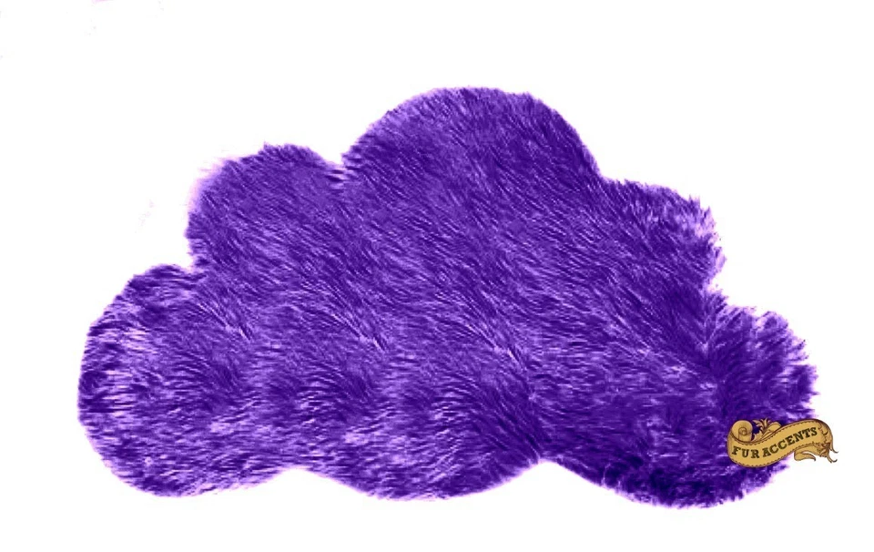 Alfombra de acento en forma de nube para niños y bebés 9 COLORES Foto 1 de 4