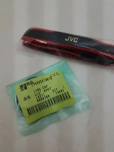 JVC Lens Cap LY44924-001B L0211 With Strap New Old Stock Vintage? - Picture 1 of 2