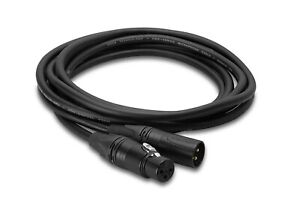 Hosa CMK-005AU Neutrik XLR3F to XLR3M Edge Microphone Cable - 5 Feet