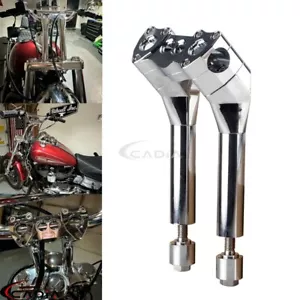 Elevador retroceso de manillar estilo club de 1" para Harley Softail Dyna Street Bob FXDB - Imagen 1 de 10