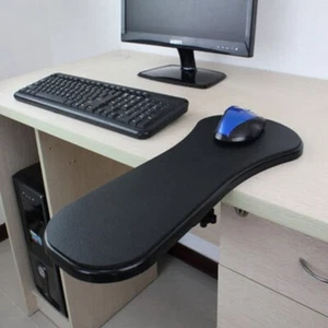 Long Size Arm Rest Mouse Pads Leather Arm Rest Ergonomic Desk Extender Office - Photo 1/5