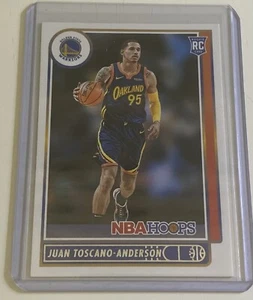 Juan Toscano-Anderson 2021 Panini Hoops Rookie RC #248 Golden State Warriors - Picture 1 of 1