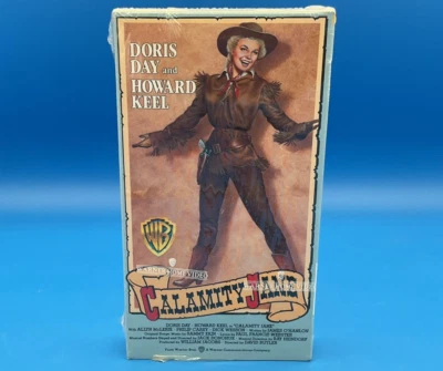 CALAMITY JANE VHS 1987 Doris Day Howard Keel Released 1953 NEW Fast Free Ship! - Image 1 of 4