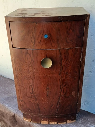 Gilbert Rohde Herman Miller 3770 Nightstand Cabinet 1930s Art Deco MCM Cover