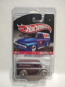 Hot Wheels Delivery Slick Rides Dairy Black Real Riders RR 2010 Metal Firestone - Imagen 1 de 7