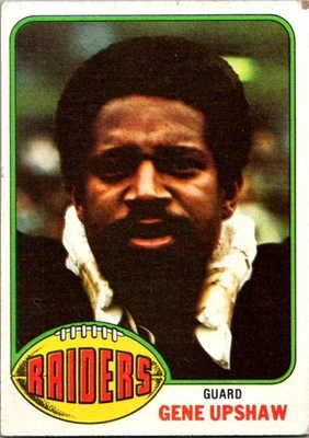 1976 Topps #295 Gene Upshaw - Image 1 of 2