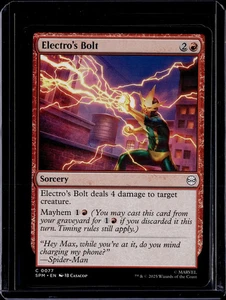 Electro's Bolt - 77 - SPM - NM - MTG Magic the Gathering - Picture 1 of 1