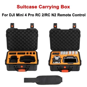 Hard Carrying Case Box Suitcase For DJI Mini 4 Pro RC 2/RC N2 Remote Control - Picture 1 of 21