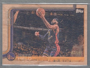 2025-26 Topps Buddy Hield Wood #/25 Warriors SP - Bild 1 von 2