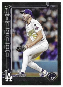 2025 Topps Update Memorial Day Camo Alex Vesia #08/25 (US239) Dodgers - Bild 1 von 2