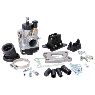 Membrankasten Malossi Vergaserkit PHBG 21 mit Ansaugstutzen und Membranblock für - Bild 1 von 2