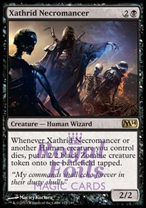 Xathrid Necromancer 1x FOIL MTG M14 Core Set Rare MINT black - Picture 1 of 1