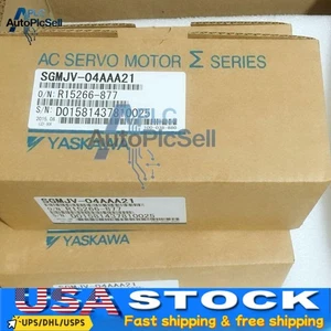 1pc Brand New Yaskawa SGMJV-04AAA21 servo motor in box Fast Delivery - Picture 1 of 3