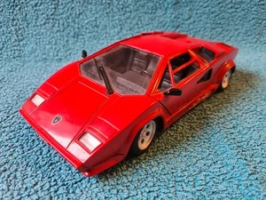 Tonka Polistil, Lamborghini Countach, 1:18 scale diecast, in red - Picture 1 of 10