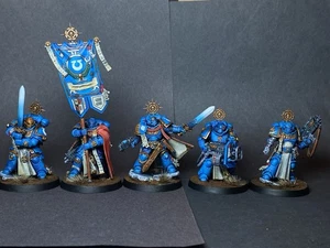Warhammer 40k Space Marine Company Heroes Paint Commission - Picture 1 of 2