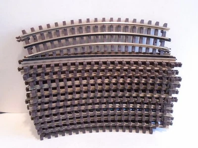 12 SECTIONS ATLAS O #6066 O-36 CURVETRACKS COMPLETE CIRCLE - Image 1 of 4