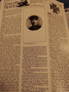 Sk242 Ephemera 90er Jahre Artikel Fred Dancox V C  - Bild 1 von 1