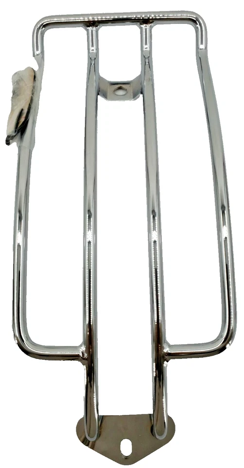 J&P Cycles Chrome Luggage Rack for Solo Seat - Image 1 of 2