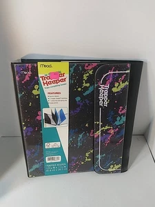 Trapper Keeper Binder Paint Splatter Mead - Photo 1/4
