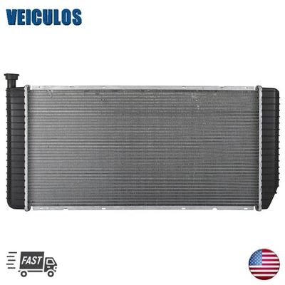 Radiador CU1693 para Chevy GMC C1500 C2500 C3500 K1500 K2500 1994-2000 5,0 L 5,7 L Foto 1 de 4