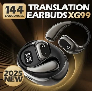 Auriculares traductores inteligentes 3 en 1 - Traducción en tiempo real en 144+ idiomas - Imagen 1 de 7