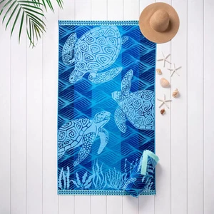 Welhome Beach Towel in 4 designs, 102 x 183 cm - Picture 1 of 24