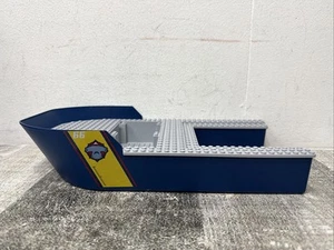 LEGO Boat Hull Giant Dark Blue Bow 40 x 20 x 7 Dark Bluish Gray Top 18913c02 - Picture 1 of 6