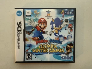 Mario and Sonic at the Olympic Winter Games DS Case Manual & Insert Only-No Game - Picture 1 of 4