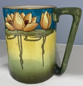 Antiker Porzellan Krug Becher Jugendstil / Deko Saxonia Art Wares - Bild 1 von 9