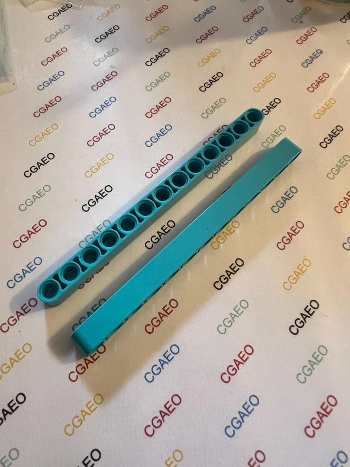 2 X Lego 41239 Technic, Liftarm 1 x 13 Thick - MEDIUM BLUE - Photo 1/1