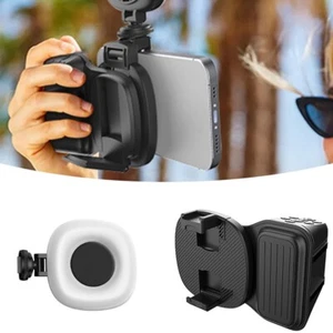 Smartphone Photography Shutter Grip with Wireless Remote and Fill Light - Picture 1 of 10