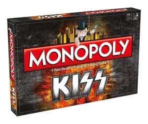 HASBRO UK KISS ROCK BAND MONOPOLY BOARD GAME BRAND NEW & SEALED! - Picture 1 of 3