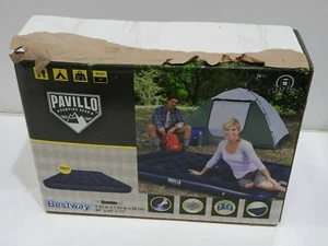 Bestway Pavillo™ 80" x 60" x 11"/2.03m x 1.52m x 28cm Airbed Queen Built-in Foot - Picture 1 of 4