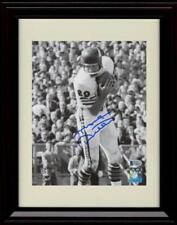 8x10 Framed Mike Ditka - Chicago Bears Autograph Promo Print - Making the Catch