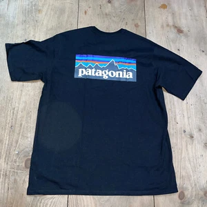 Patagonia Mens - Responsibility Tee T-shirt - Black Large New With Tags - Imagen 1 de 11