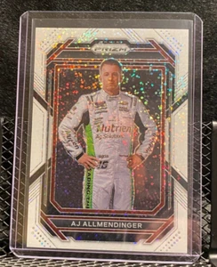 AJ Allmendinger 2023 Prizm White Sparkle - NT Exclusive Silver Pack Card # 41 - Picture 1 of 2