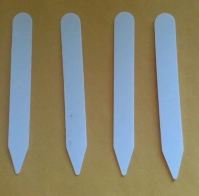 5" x 5/8" PLASTIC PLANT LABELS (Box of 1000) white seed supplies seedlings TAGS - Image 1 of 2