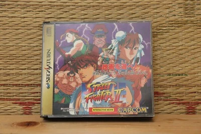 Street Fighter 2 Movie no manual edition Sega Saturn SS Japan VG! - Image 1 of 4