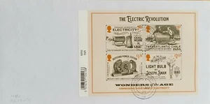 GB 2021 Commemorative VF Used industrial Revolutions Mini Sheet on envelope - Picture 1 of 3