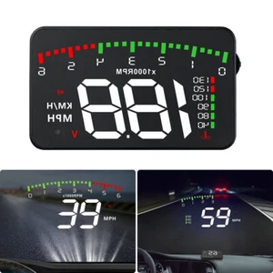 HUD Display Head-Up Display Car-styling Overspeed Warning Windshield Projector - Picture 1 of 10