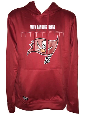 Sudadera con Capucha Pullover Tampa Bay Buccaneers New Era Rojo Impacto Rendimiento Foto 1 de 4