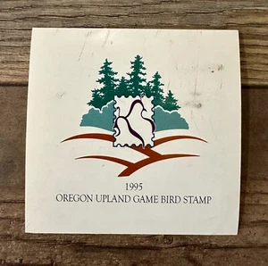 WTDstamps - 1995 OREGON - State Upland Game Bird Stamp - Mint OG NH - Picture 1 of 2