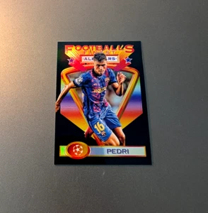 Pedri - Topps Finest Flashbacks 2021 - refractor negro/25 - Imagen 1 de 2