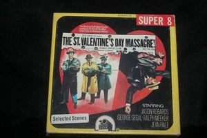 St. Valentine's Day Massacre Super 8mm 200' Reel Al Capone Gangster Cult Classic - Picture 1 of 3